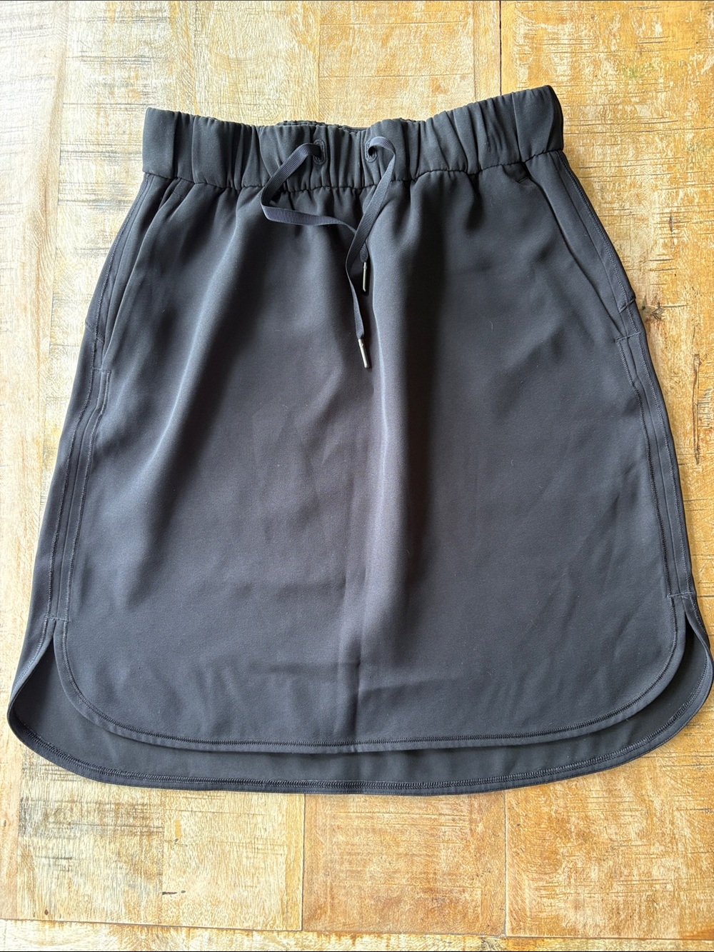 lululemon athletica Black Athletic Drawstring Skirt